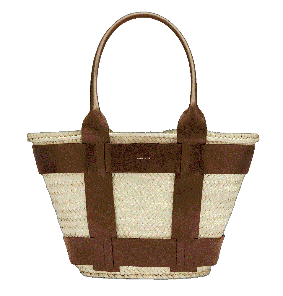  Santorini Raffia Tote Bag DeMellier