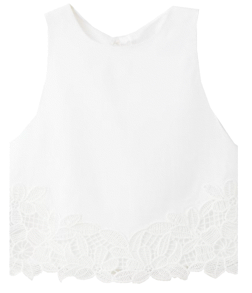 Top with openwork embroidery Mango