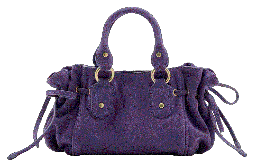 Suede handbag with ties Mango