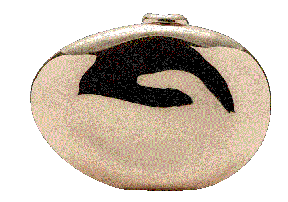 Oval clutch bag Mango