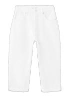 Mango Straight fit capri jeans