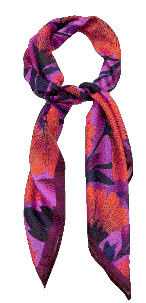 Floral print scarf Mango