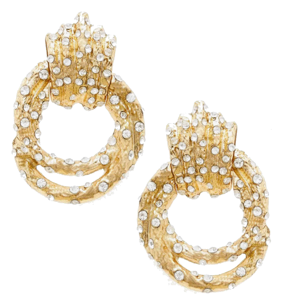 Crystal Knot Earrings Ettika