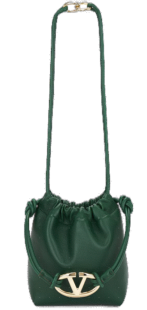 Mini V Logo Drawstring Bag Valentino