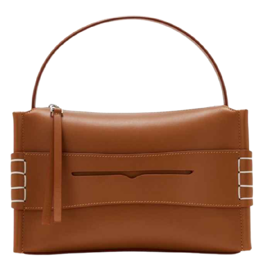 Camel Leather loafer bag JW Anderson