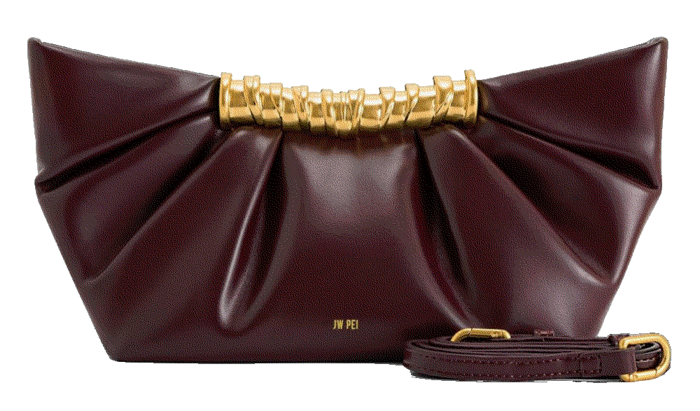 Jw pei womens pleated clutch Jw Pei