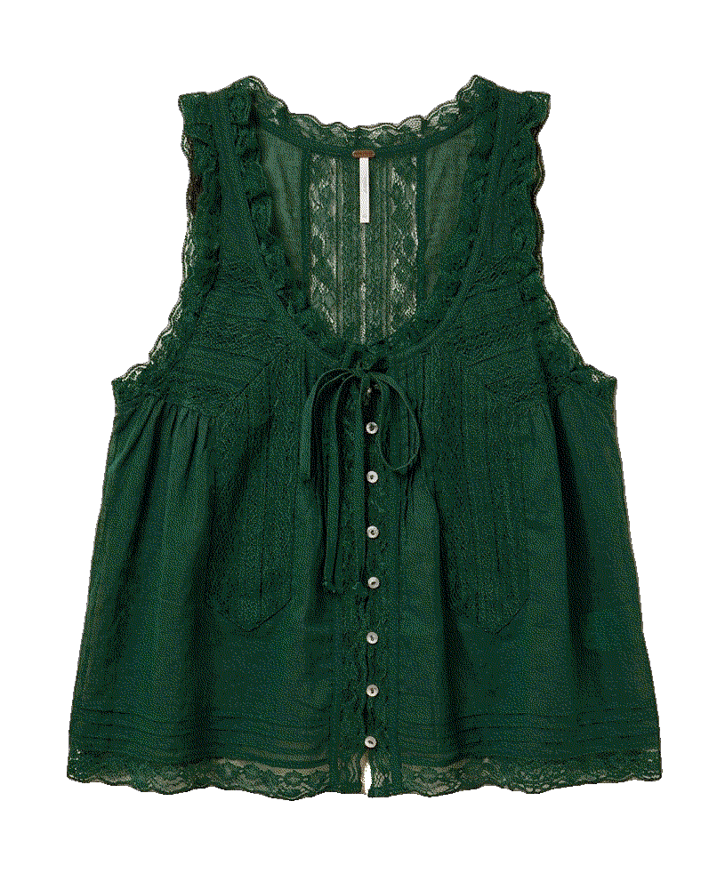Vacation sleeveless blouses ruffled chiffon The FUNTOUR 