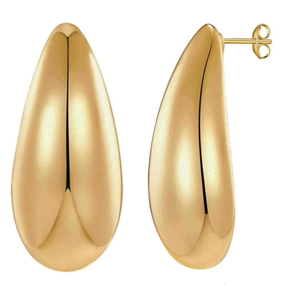 Lightweight Teardrop Hoops Earrings Dvacaman