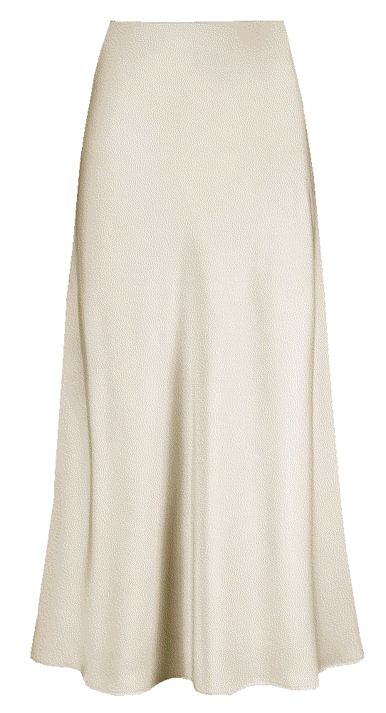Satin High Waisted Maxi Skirts  Outoshe