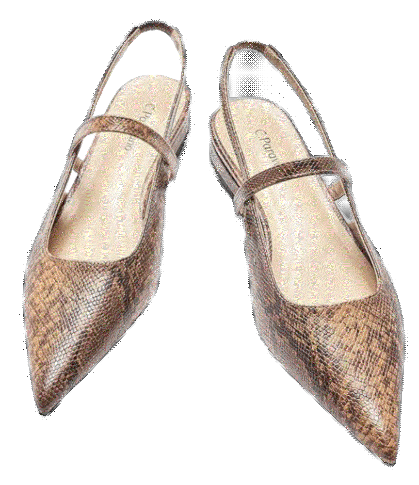 C paravano slingback pointed sandals comfort C Paravano