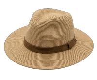FURTALK Summer panama straw fedora beach