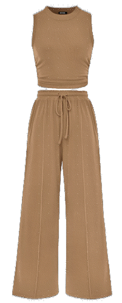 Btfbm lounge casual sleeveless matching BTFBM