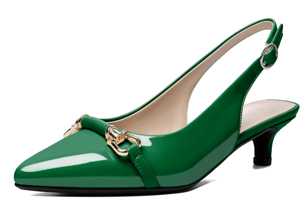 Aumoted slingback classic stiletto ankle strap AUMOTED