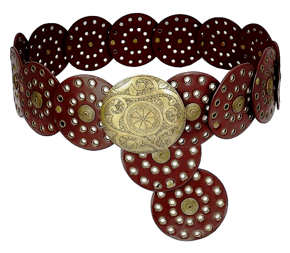 Buywis concho leather western belt Buywis