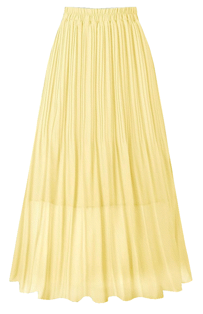 Kingfancy womens pleated chiffon elastic Kingfancy