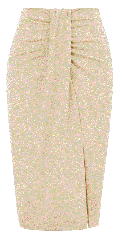 Pencil Midi Elastic High Waist skirt Kate Karin