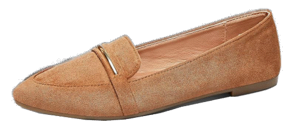 Obtaom womens pointy loafer comfortable Obtaom
