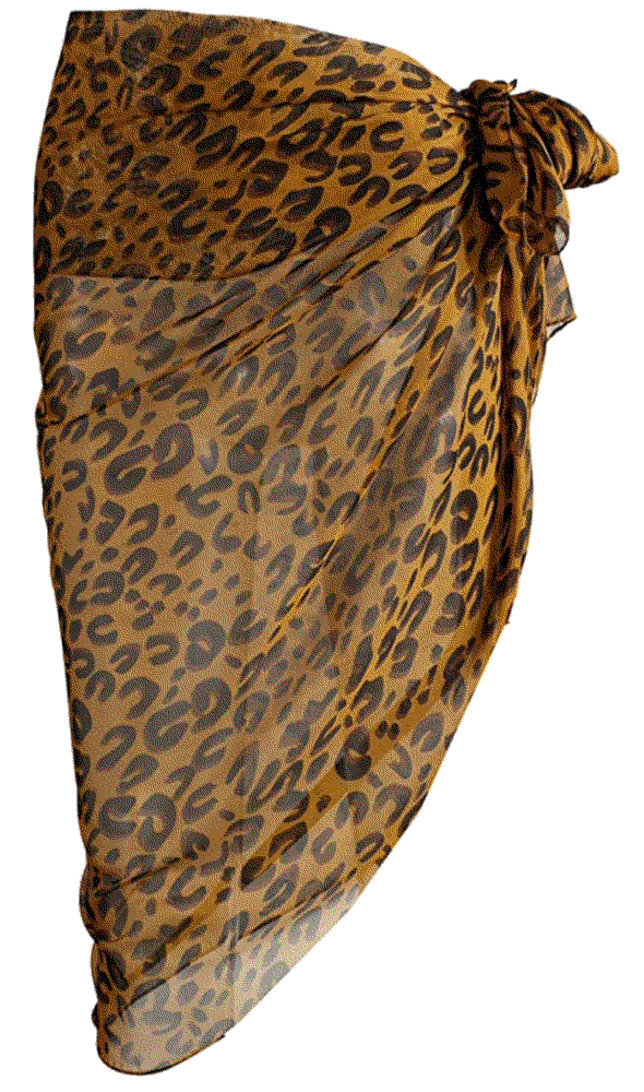  Swimwear Chiffon Printed Cover up Beach Sarong  Ayliss