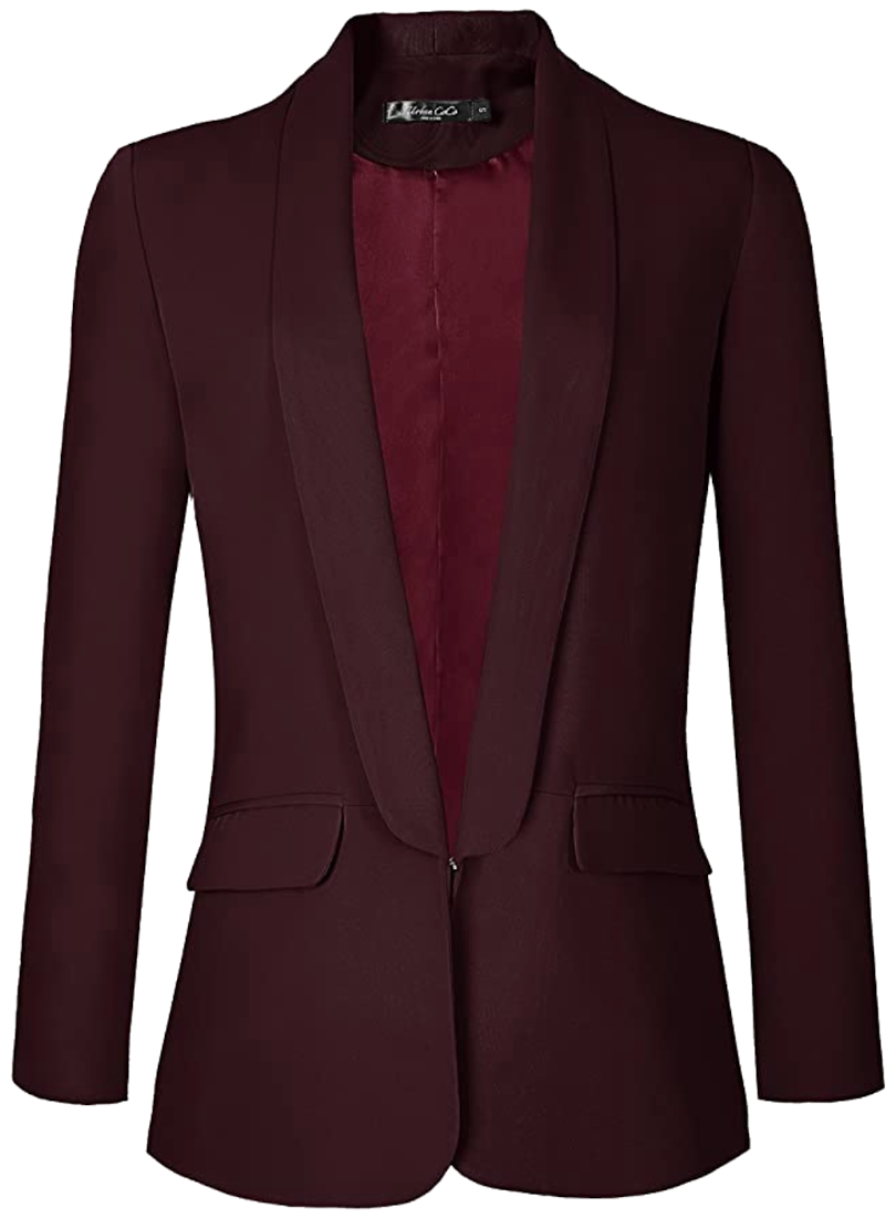 Office Blazer Jacket Open Front Urban Coco