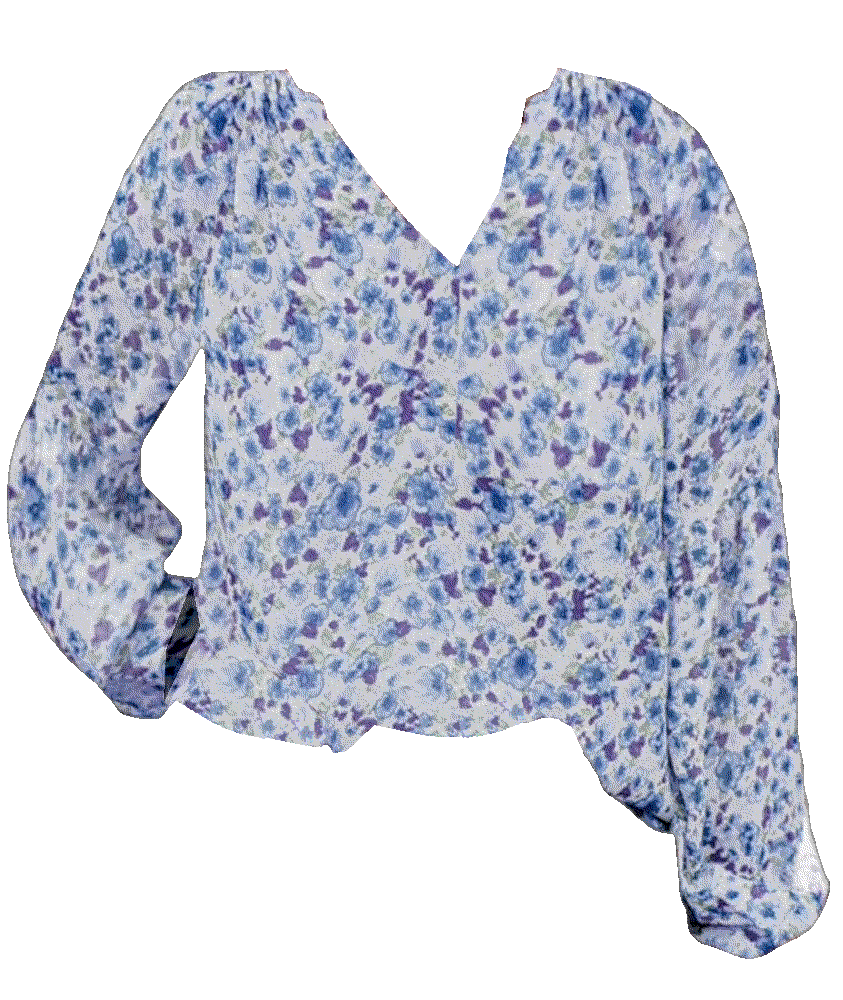 Btfbm lightweight chiffon fashion x large BTFBM