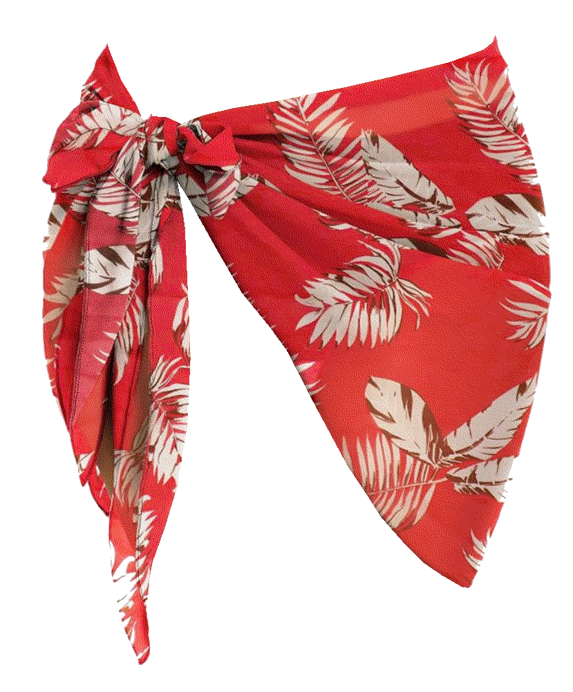 Swimsuit coverups chiffon swimwear flowers Chicgal
