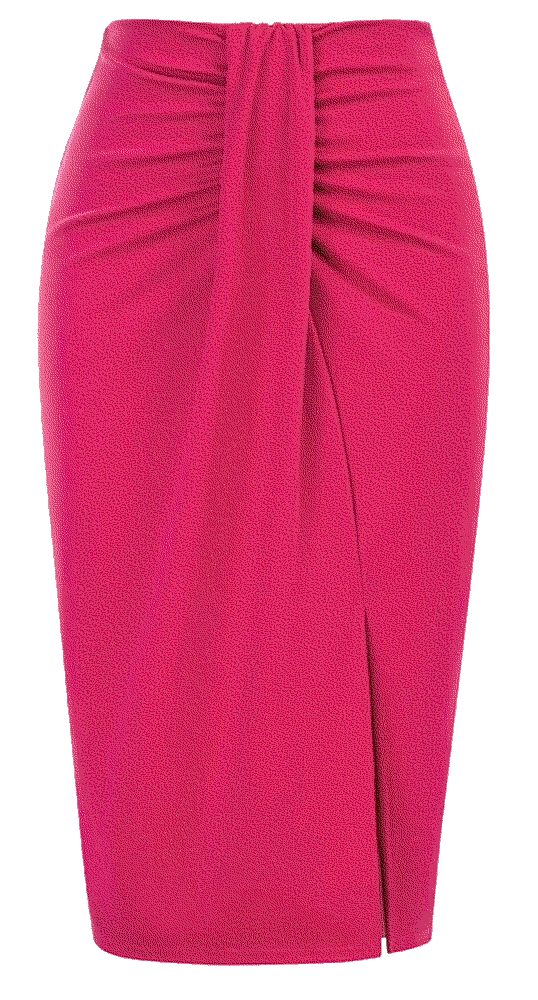 Pencil Midi Elastic High Waist skirt Kate Karin