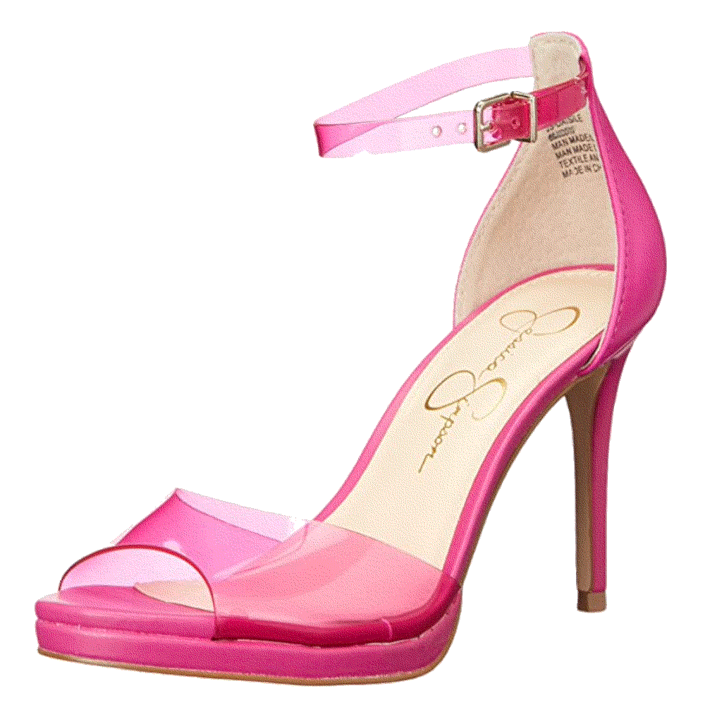 Daisile Peep Toe High Heel Sandal Heeled Jessica Simpson