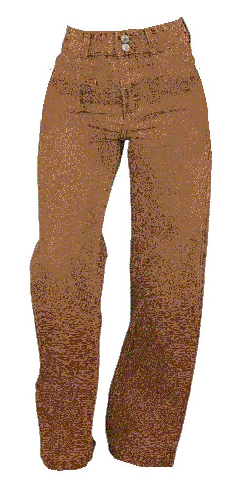 Sidefeel womens waisted stretchy straight jeans Sidefeel