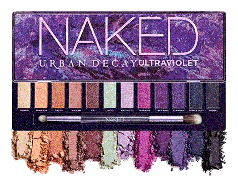 Naked Ultraviolet Eyeshadow Palette, 12 Neutral Shades with Purple  Urban Decay