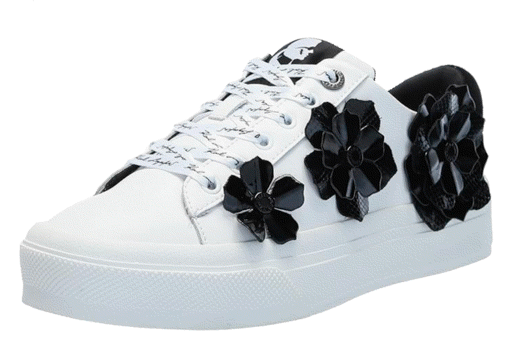 Georgia Lace Up Sneaker Karl Lagerfield