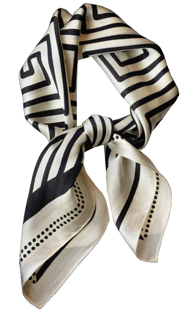 Pure Mulberry Silk Square Scarf Jerla