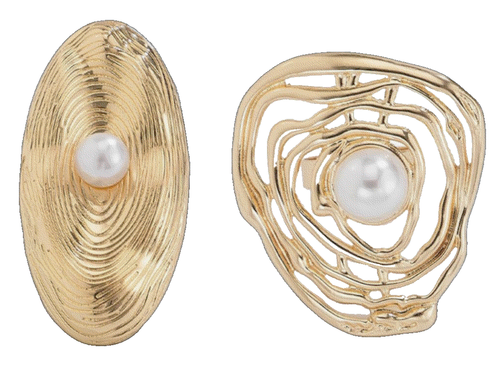 Chunky Statement Rings in gold GIGB PBDK 