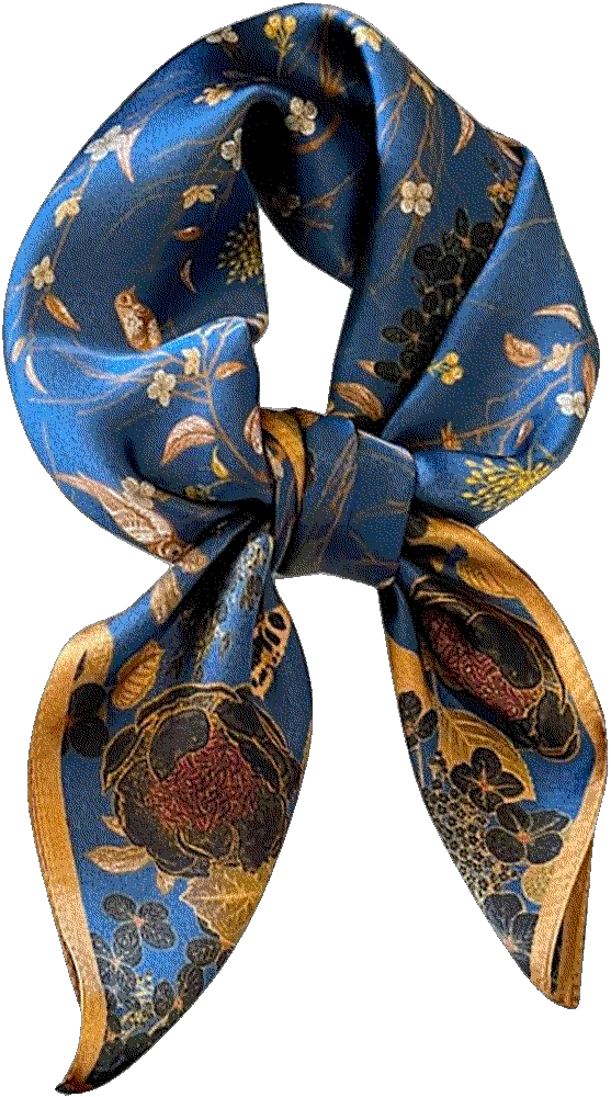 Feiboon mulberry neckerchief headscarf bandana Feiboon