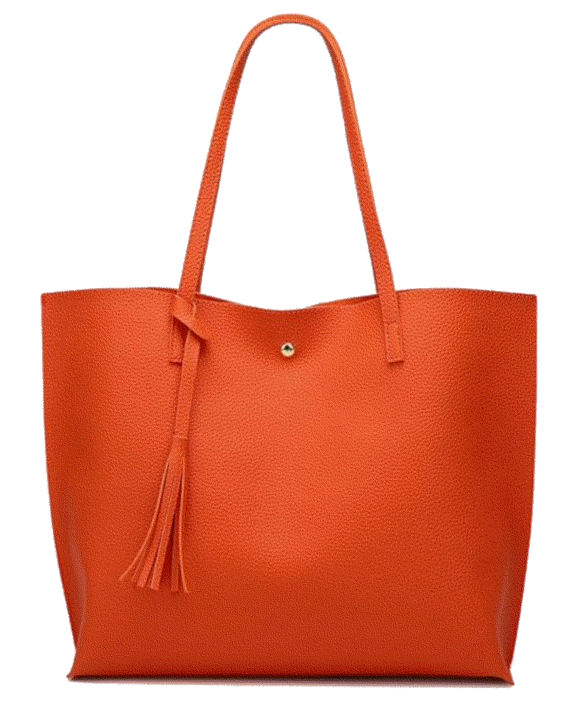 Leather shoulder dreubea capacity handbag Dreubea