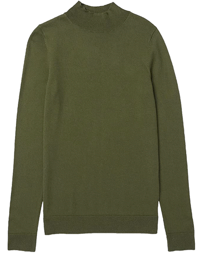 Lightweight Long-Sleeve Mockneck Sweater (Available in Plus Size) Amazon Essentials