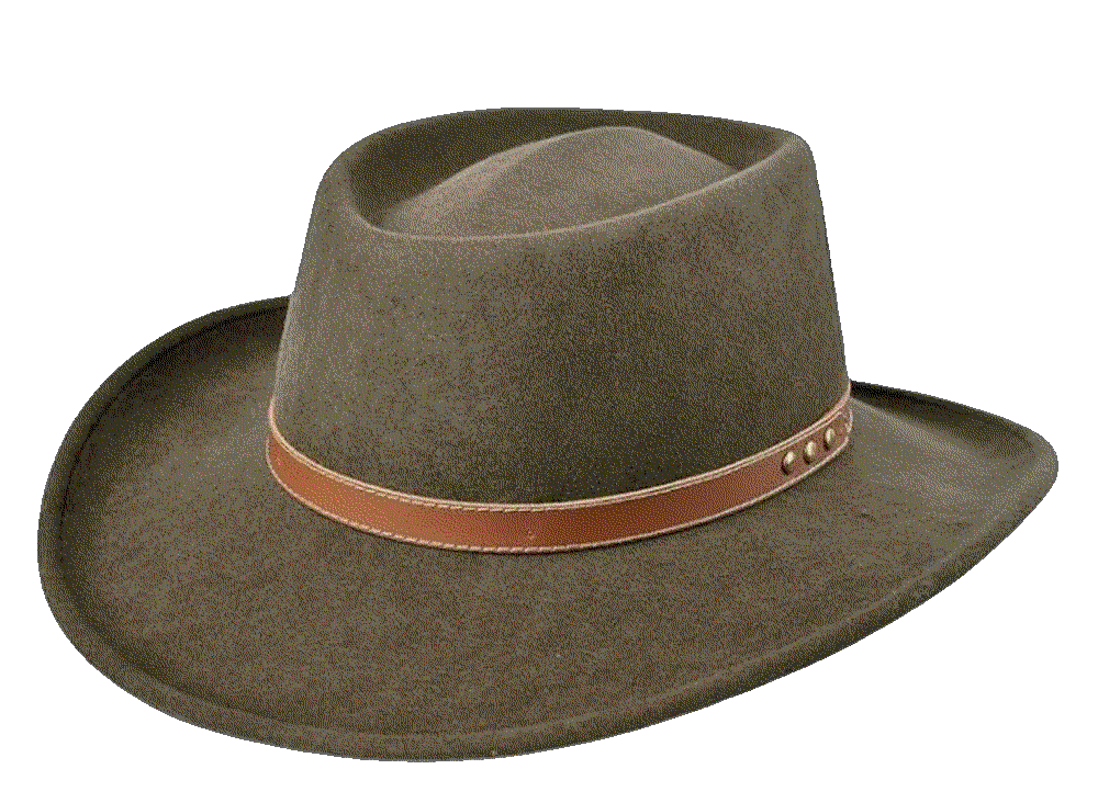 Porkpie Hat Wool Felt Fedora hat Bigalli