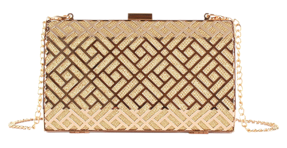  Lattice Pattern Metal Handbag Chain Reberomatic