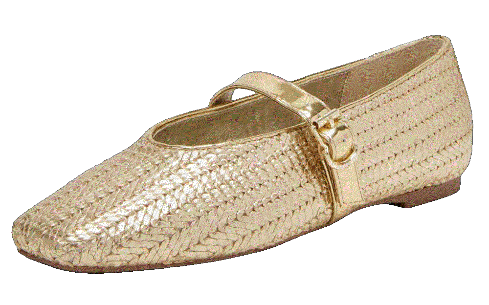  The Evie Mary Jane Woven Flat Katy Perry