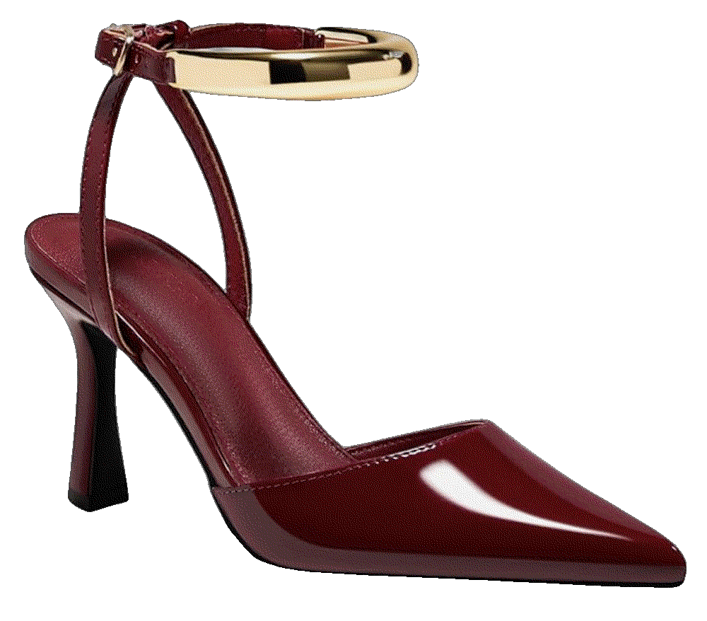  Strappy High Heels Closed Pointed Toe Pumps  Coutgo