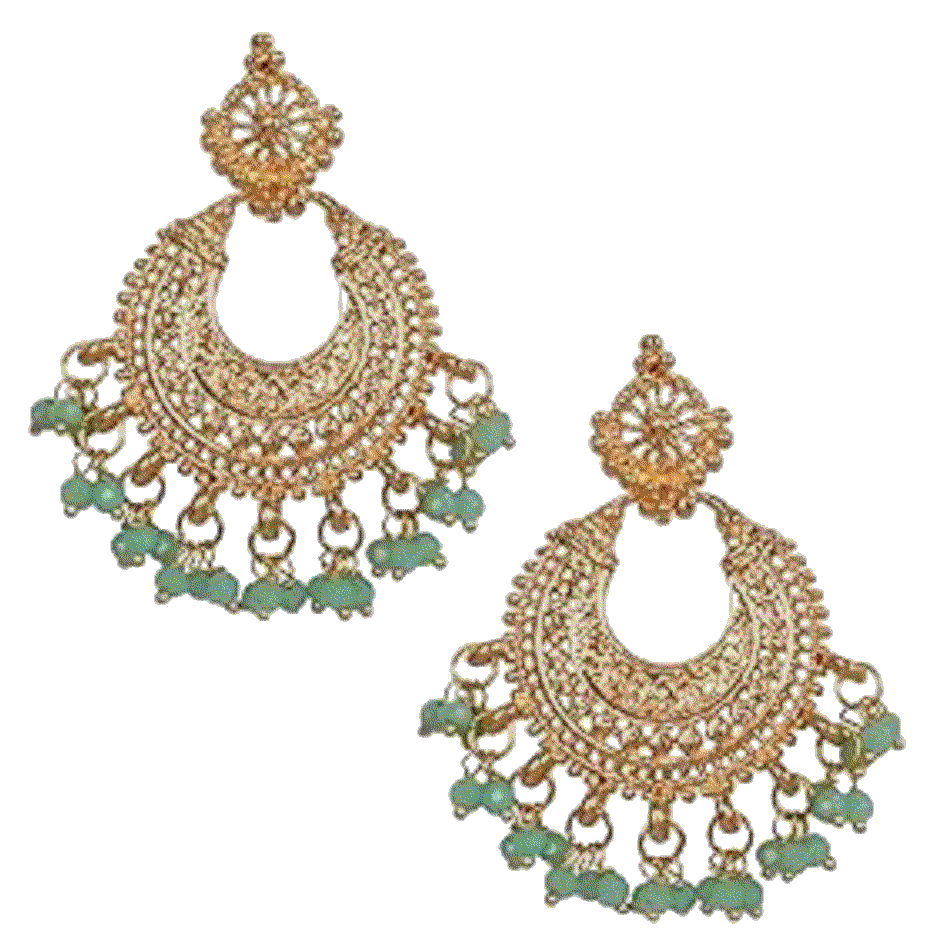Indian Bollywood Desire Tribal Boho Chic earrings Touchstone