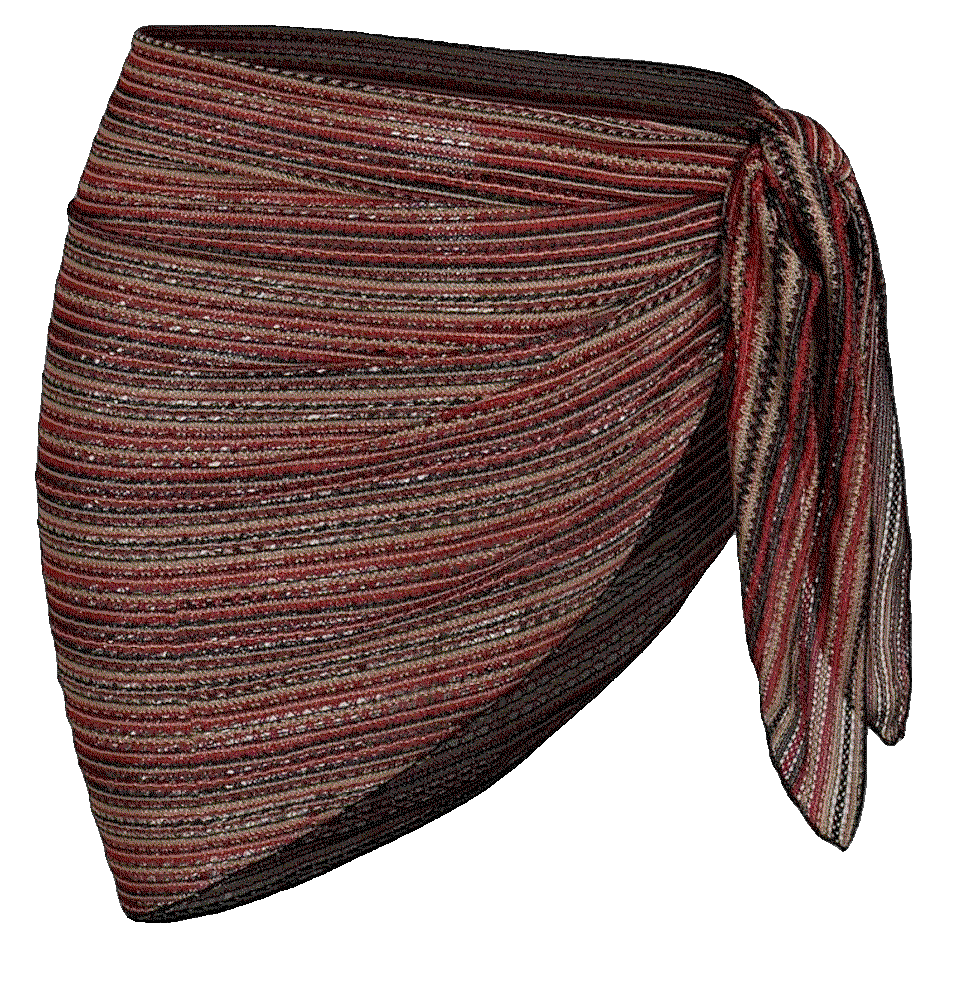 Zaful coverups colorblock stripes 3 apricot Zaful