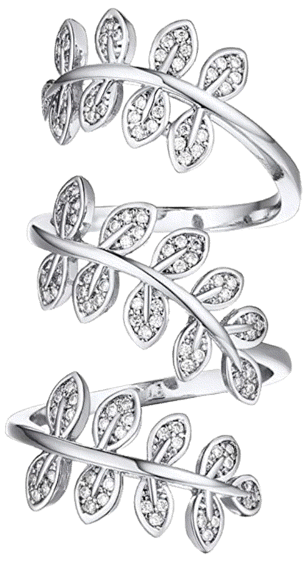 18K Silver Plated Statement Rings U7 Store