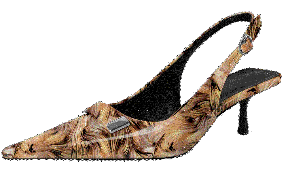 Younton slingback sandals pointed leather Younton