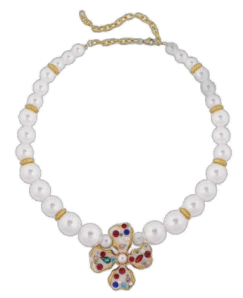Statement Vintage Necklace Ojerry