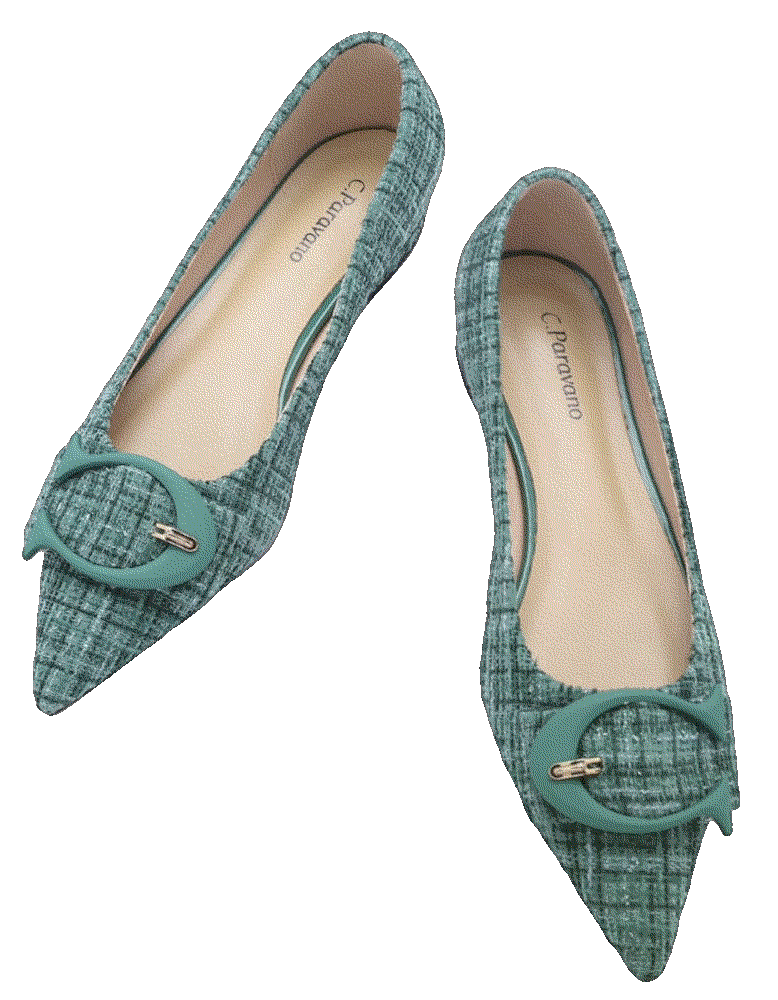 C paravano ballet pointed leather comfortable flats C Paravano