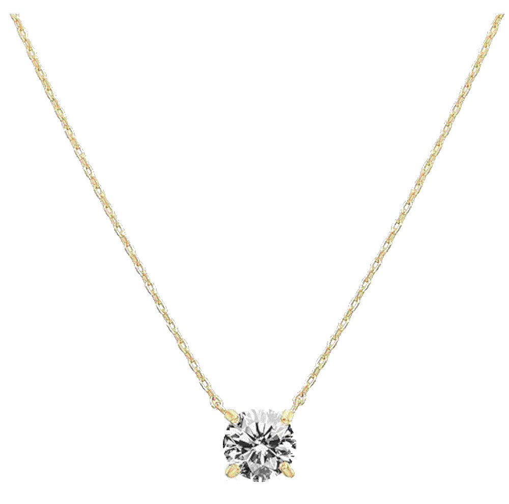 Pavoi swarovski solitaire necklace pendant Pavoi