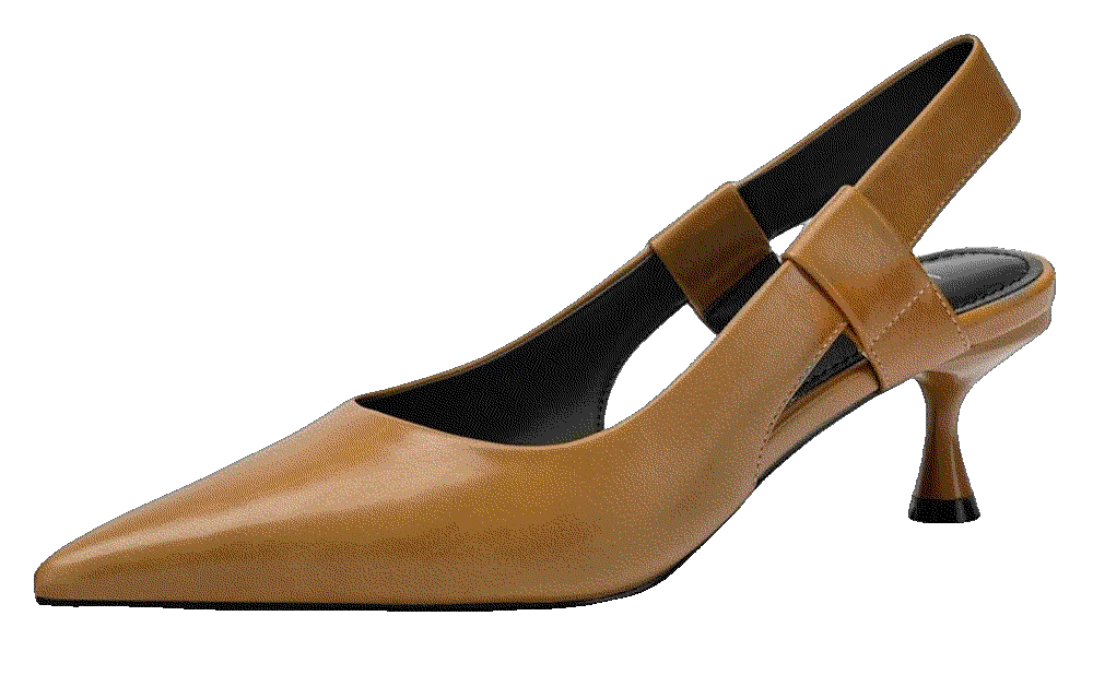Lumuta pointed slingback stiletto backless Lumuta
