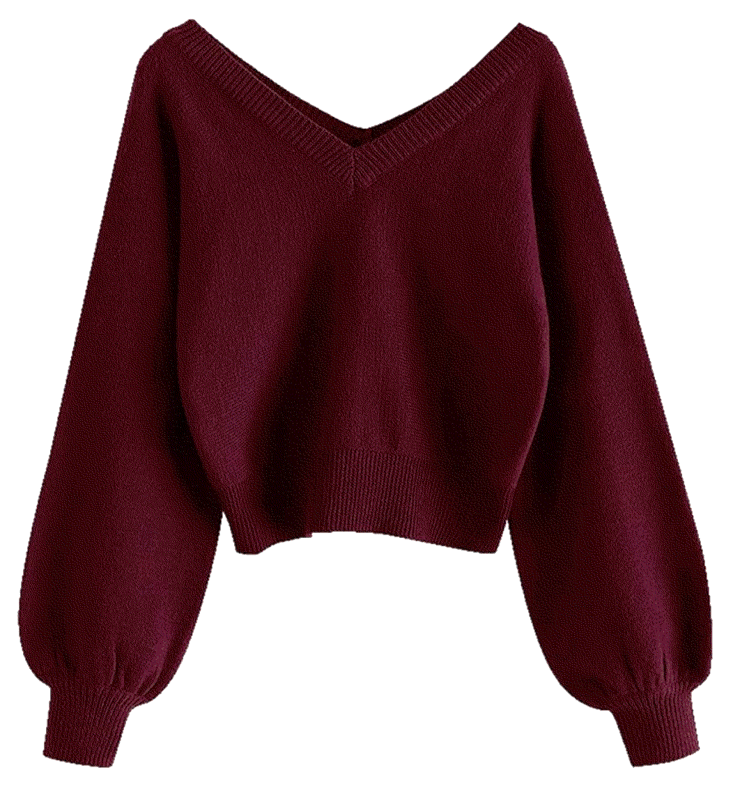 Zaful womens double sweater pullover Zaful