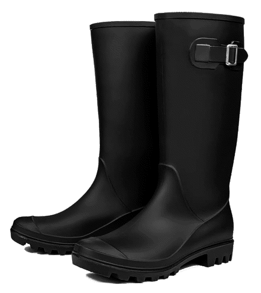 Rain Garden Waterproof Wellington Rubber Boots DKSUKO