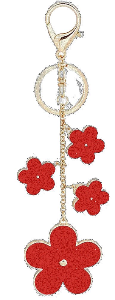 Ghloyza enameled keychain accessories pendants bag charm Ghloyza